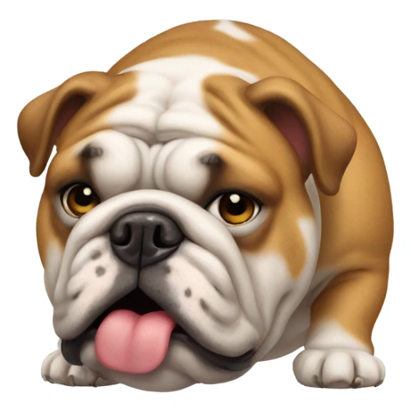 Fat Bulldog sticker