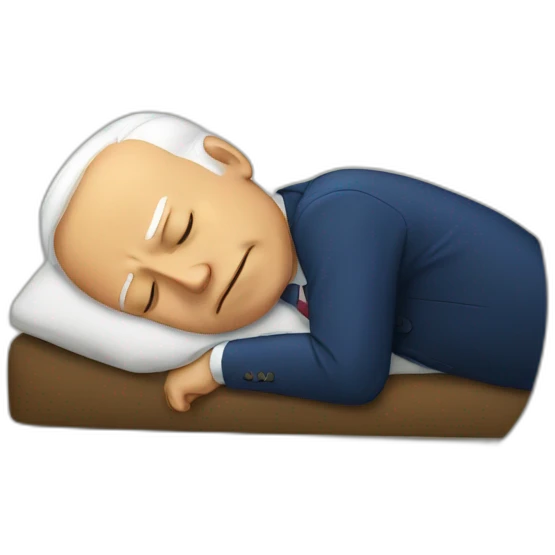 Biden sleeping emoji