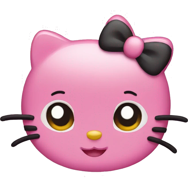 Hello kitty emoji
