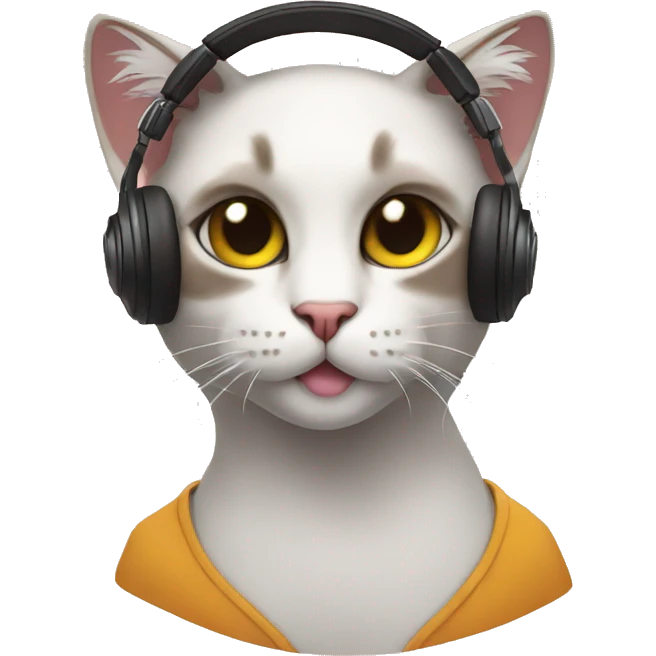 cat DJ emoji