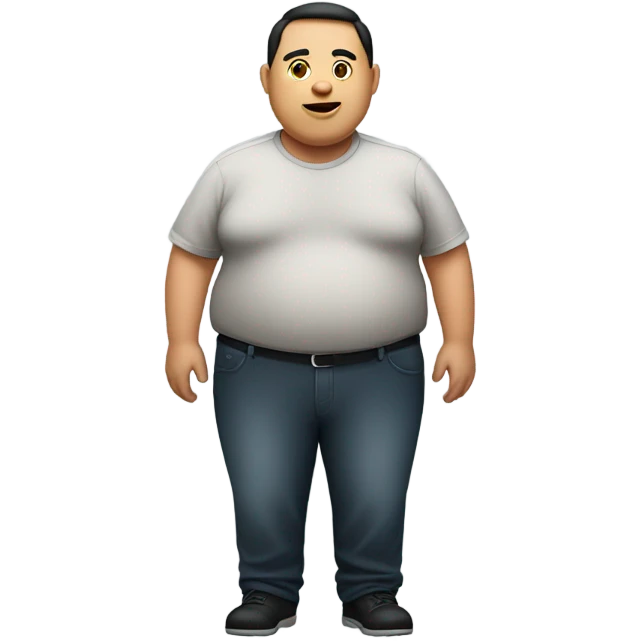 Extremely fat emoji