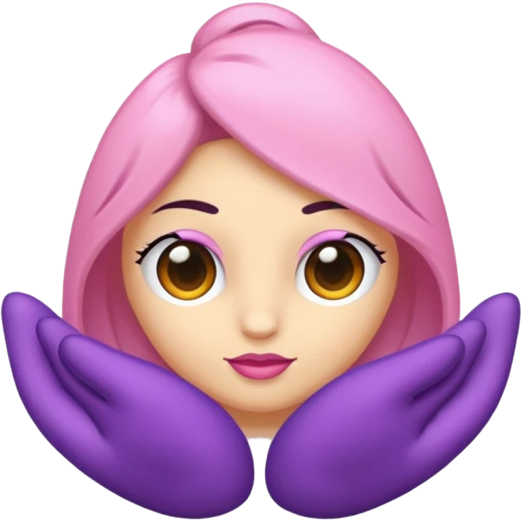 Pembe lavanta 1 dal emoji