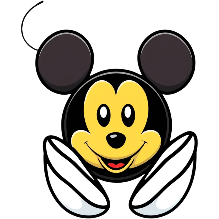 mickey mouse ears emoji