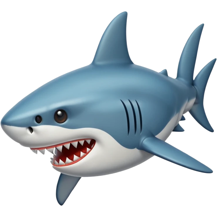 shark head emoji