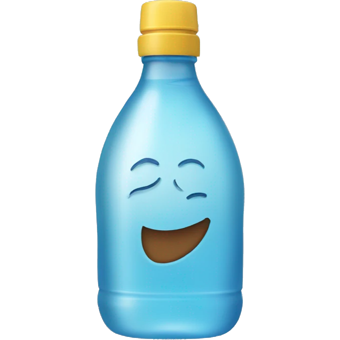 Botella de agua emoji