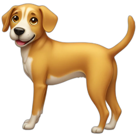 dog peeing emoji