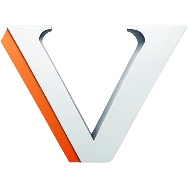 Create a logo for the word CIVIC having the letter v have the line going left and right as it opens up emoji