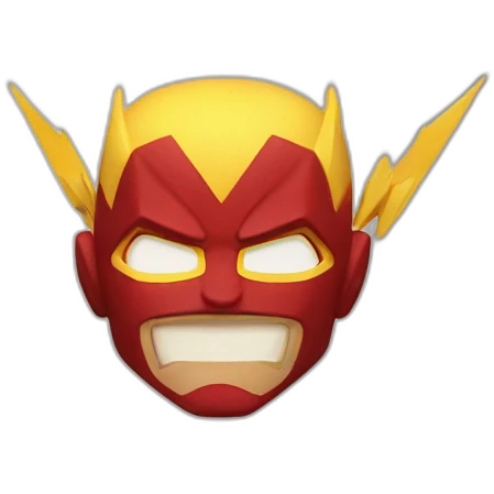 The flash emoji
