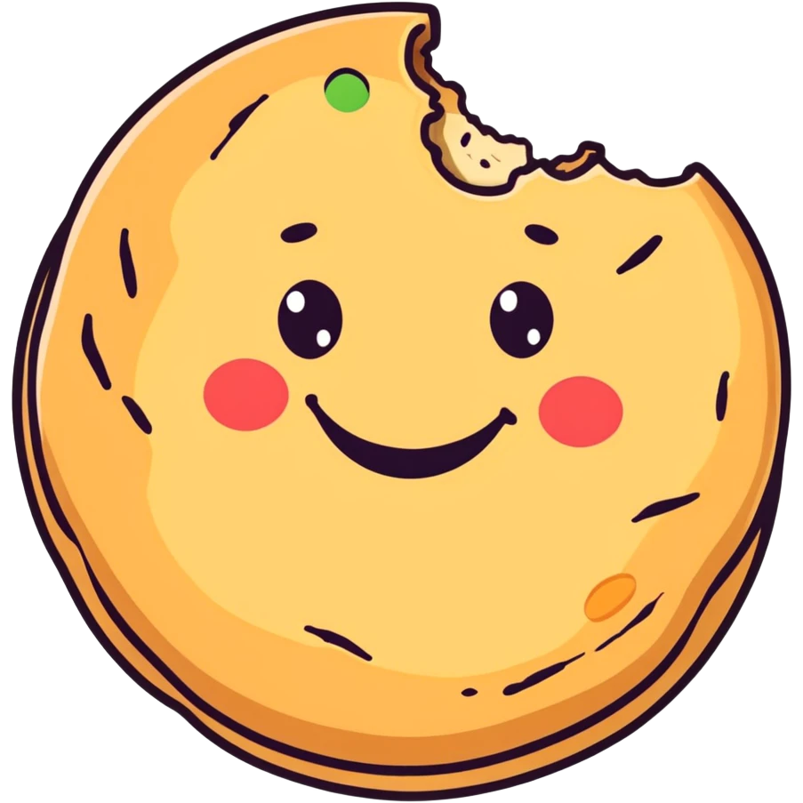 Cookie crunch meme emoji