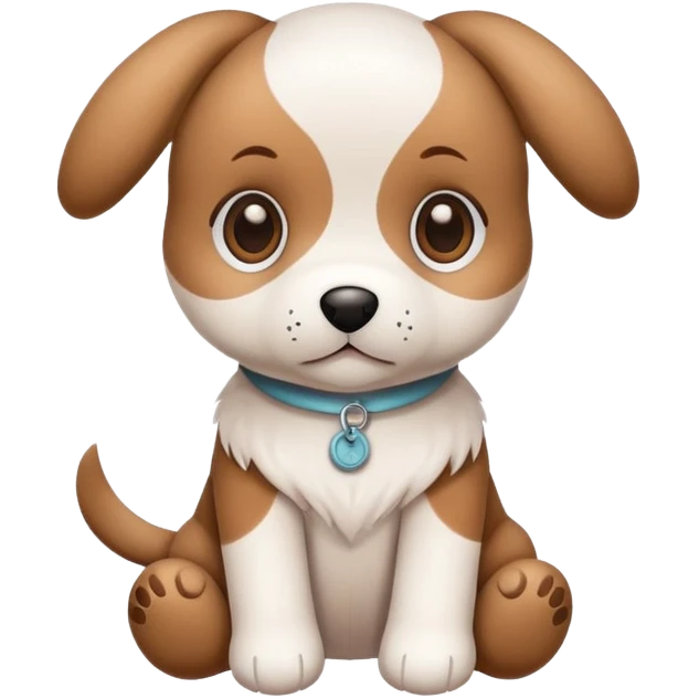 Puppy doll emoji