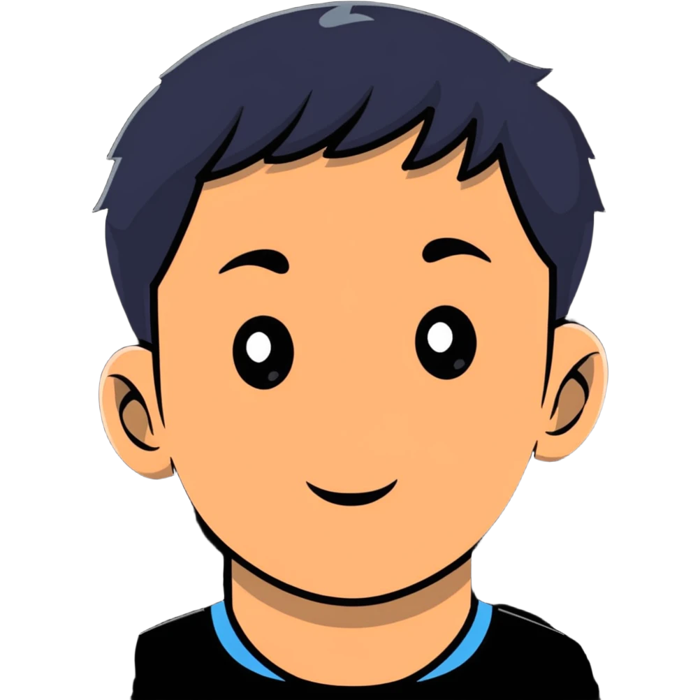 Asian descent boy face emoji