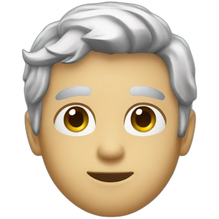 persona sacandose selfie emoji