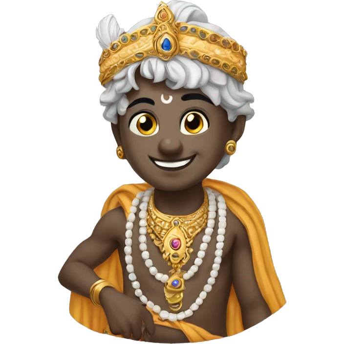 Lord Krishna ￼ emoji