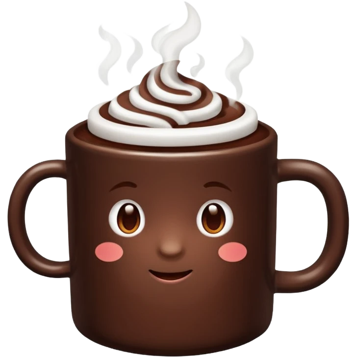 Hot chocolate emoji