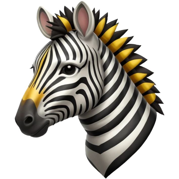 Zebra on steroids emoji