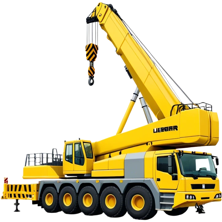 Crane - Liebherr LTM 1200-5.1 (Model Year: 2022) (Iconic colour: Yellow) emoji
