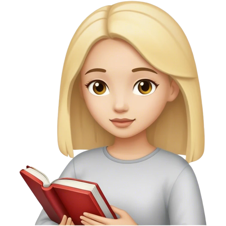 Book girly emoji
