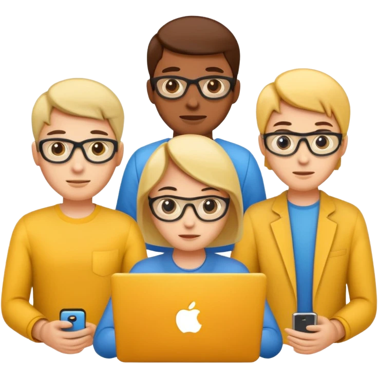 Software development team  emoji