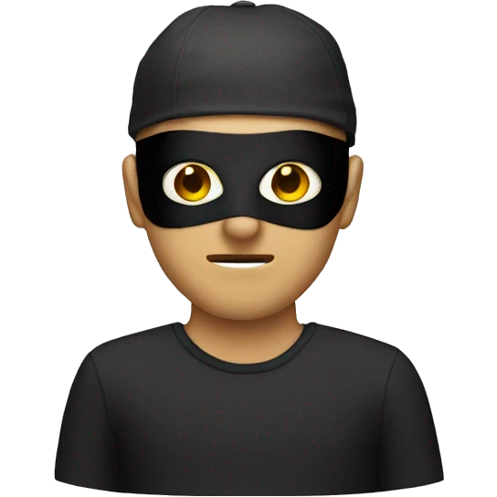masked man emoji