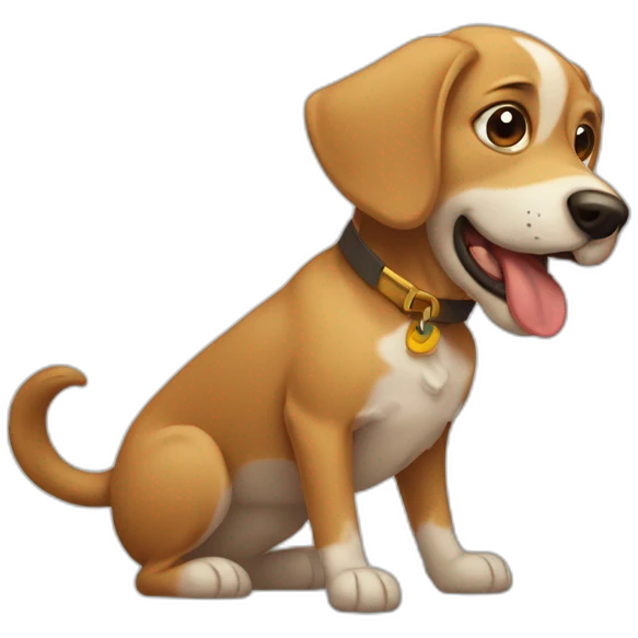 perro con vincha haciendo levantamiento de pesas emoji