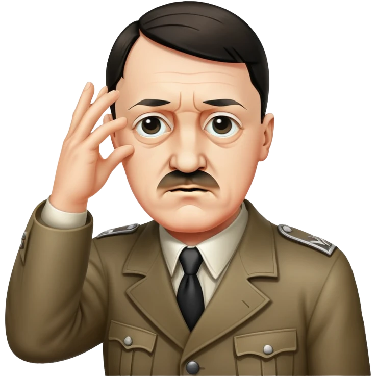 Hitler dabbing emoji