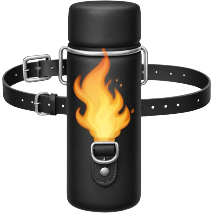 Smoke bomb pouch and belt
 emoji