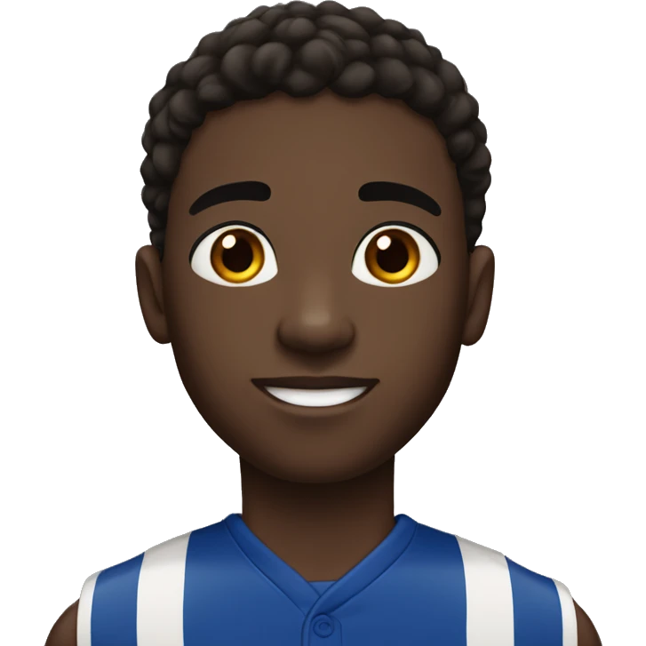 cuban boy, dark skin, tall with black eyes. He is also an athlete and slim emoji