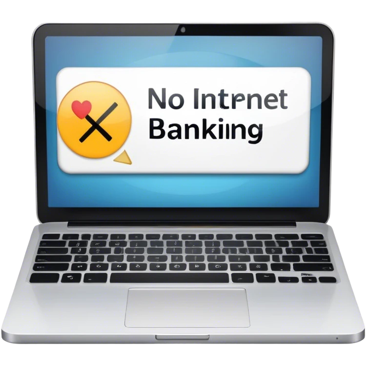 no internet banking emoji