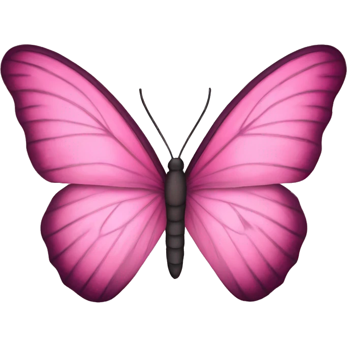 Mariposa rosa  emoji