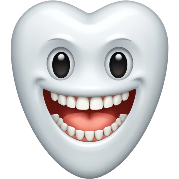 Make the teeth longer emoji