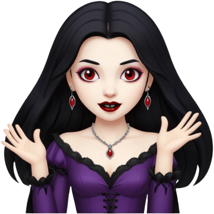 Vampire Girl dancing  emoji
