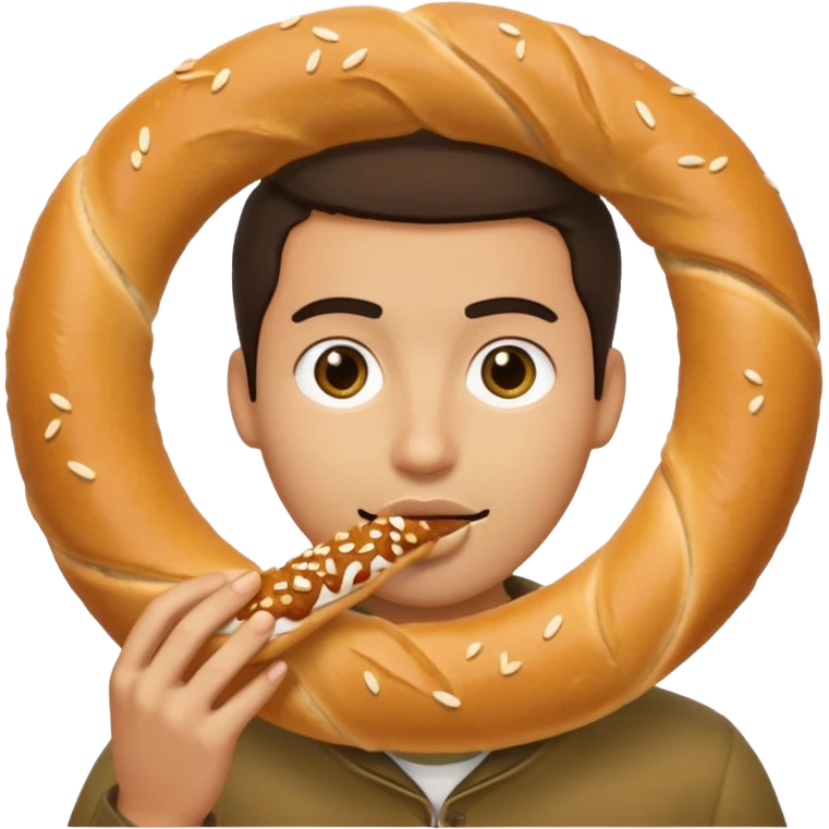 Simşt yiyen insan emoji