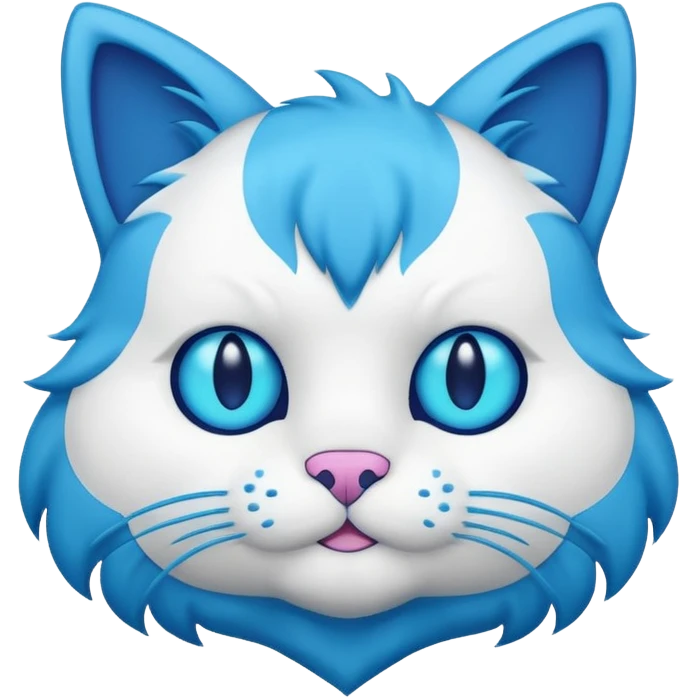 mr beast blue cat logo emoji