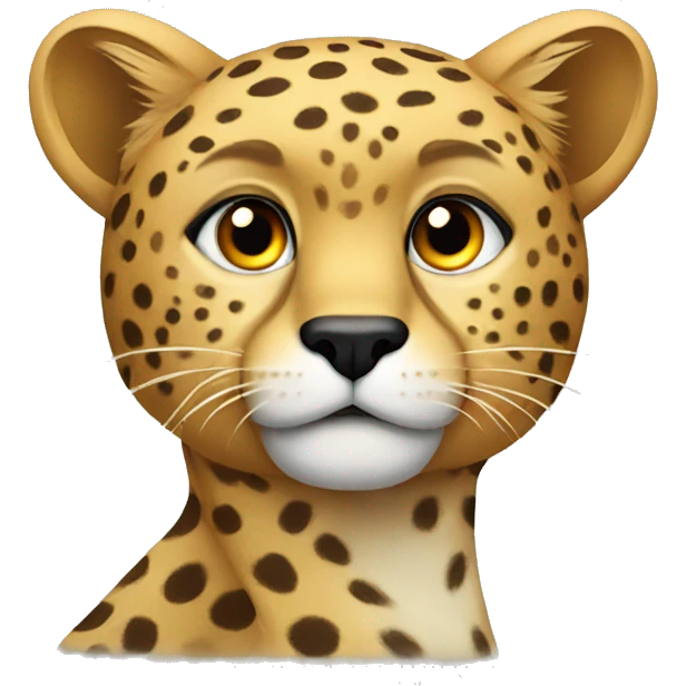 cheetah but support team emoji