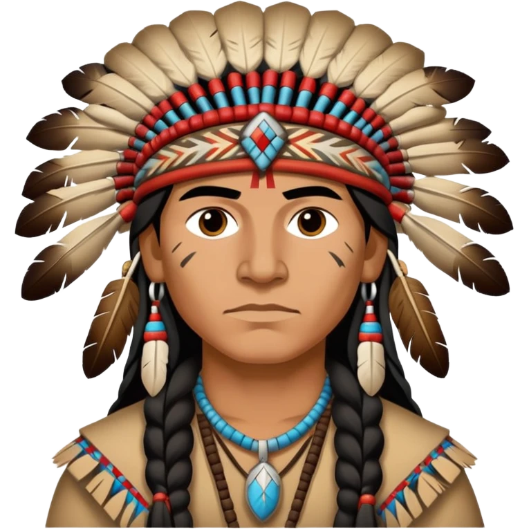 Native American Apache  emoji