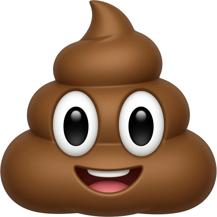 poop which is made by park chaewon has made emoji