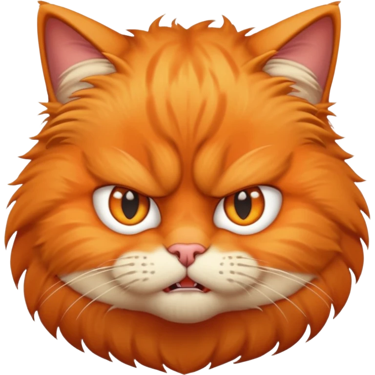 Angry cat emoji