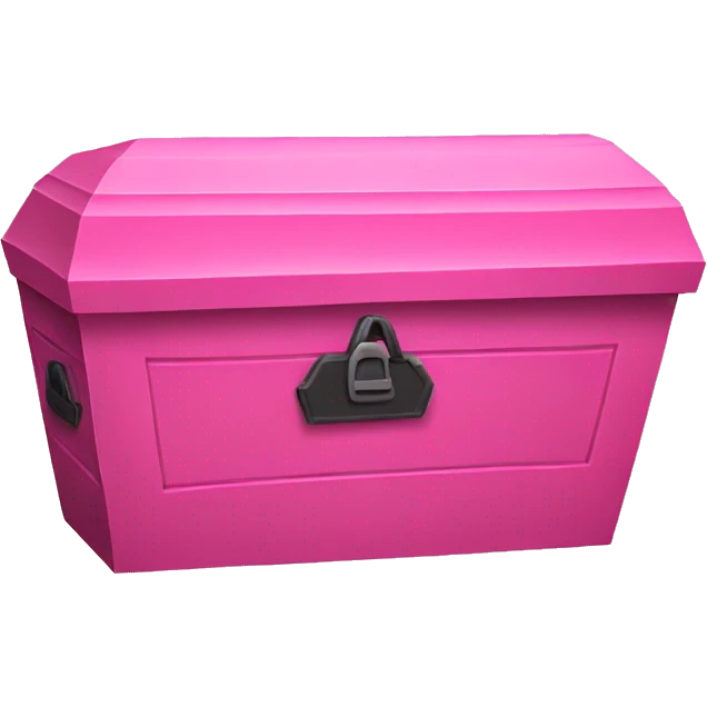Pink coffin emoji