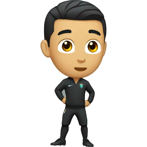 Ronaldo qui dab emoji