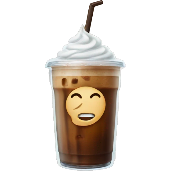 iced coffee emoji