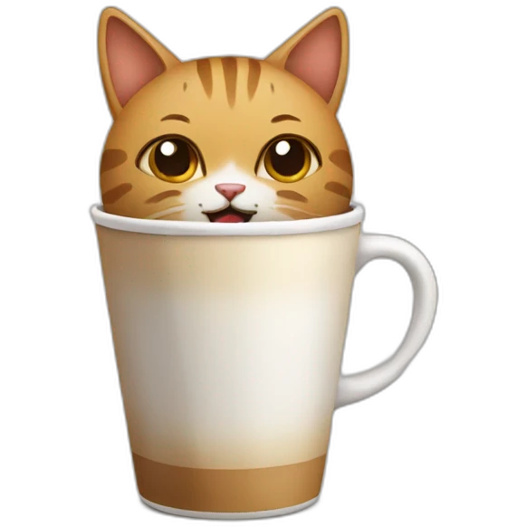 coffee-cat emoji