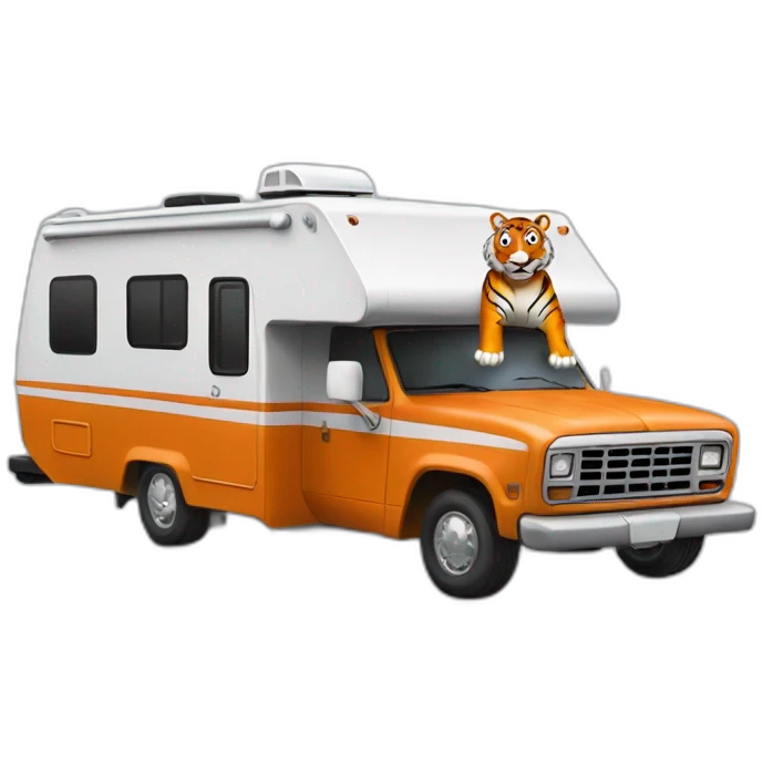 Clemson-tiger-driving-a-class-a-rv emoji