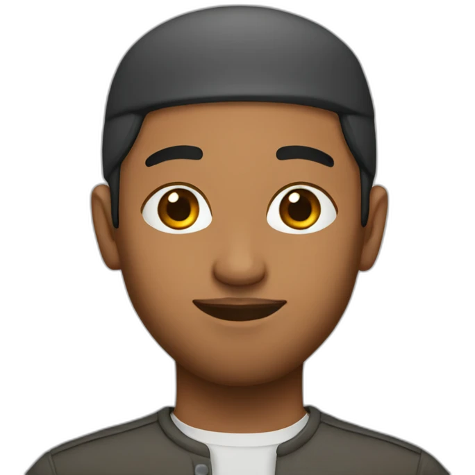 Muslim brown man emoji