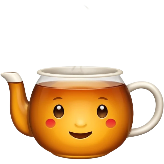 hot tea in a cup  emoji
