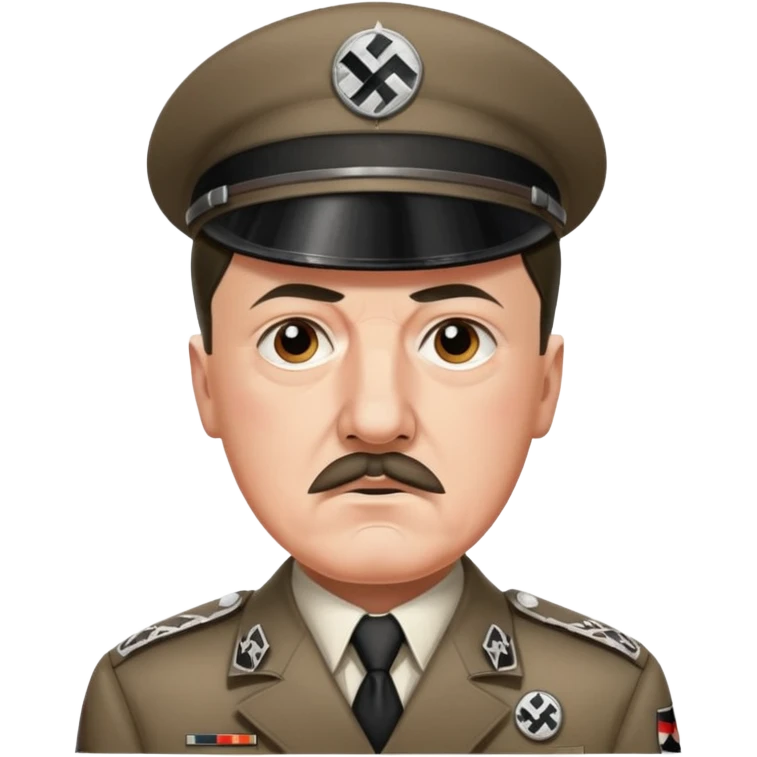 Adolph Hitler nazi emoji