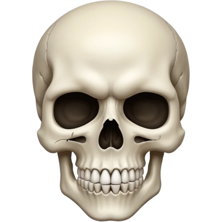 Skull face mind blown emoji