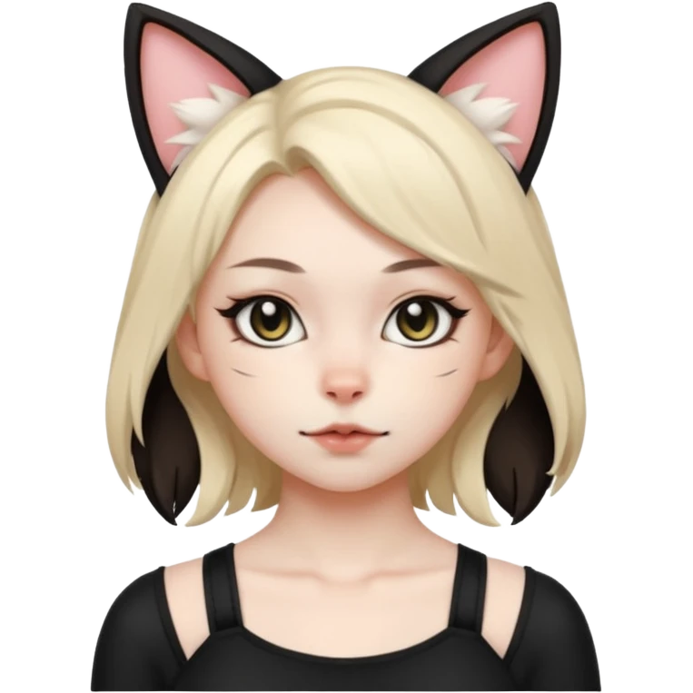 Create me cat girl emoji