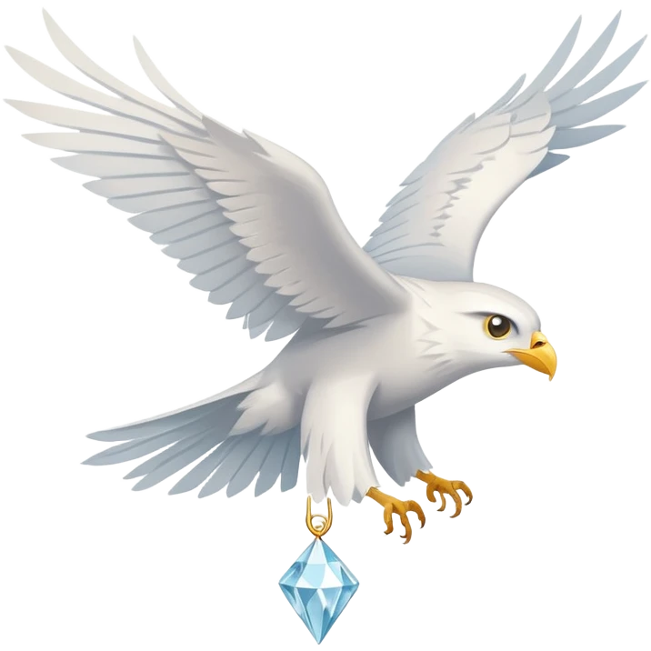 white kite emoji