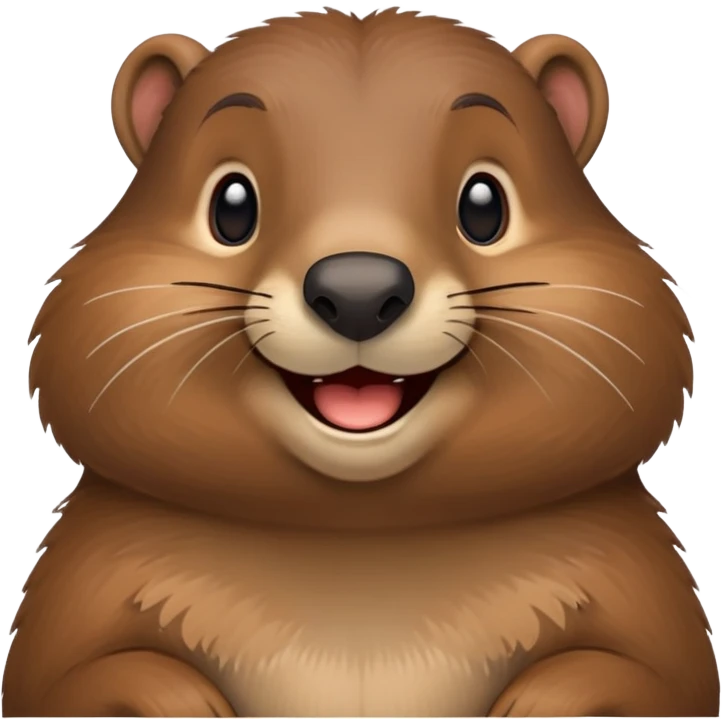 Winking Groundhog emoji