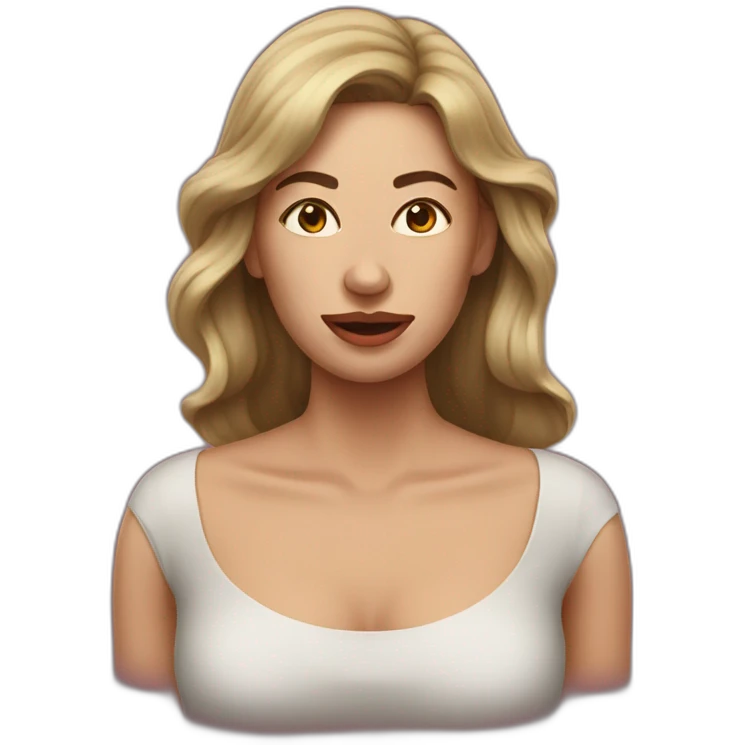 woman period cramps emoji